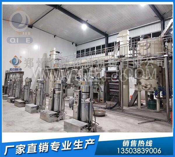 企鵝榨油機(jī):山東用戶(hù)核桃油壓榨精煉設(shè)備發(fā)貨(圖3) 螺旋榨油機(jī)