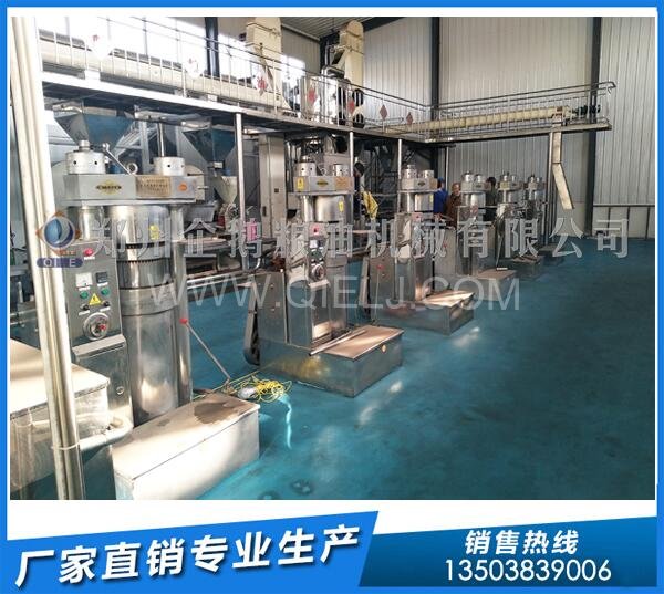 企鵝榨油機:龍?zhí)锎蠖褂蛪赫ズ妄埓蠛颂矣驮O備發(fā)貨(圖3) 液壓榨油機